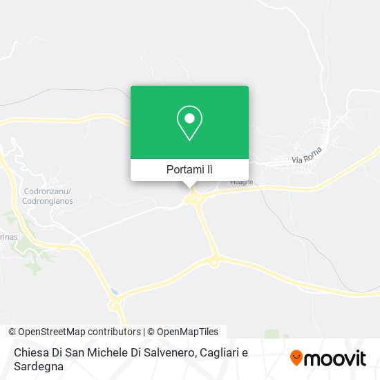 Mappa Chiesa Di San Michele Di Salvenero