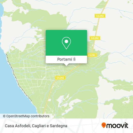 Mappa Casa Asfodeli