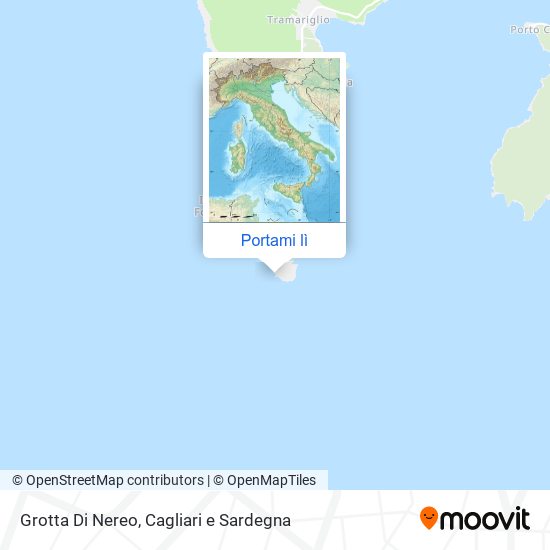 Mappa Grotta Di Nereo