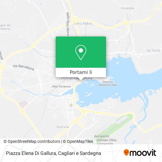 Mappa Piazza Elena Di Gallura