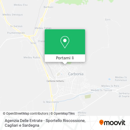 Mappa Agenzia Delle Entrate - Sportello Riscossione
