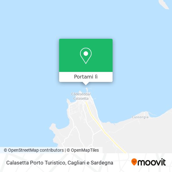 Mappa Calasetta Porto Turistico