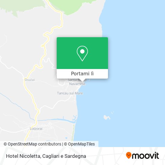 Mappa Hotel Nicoletta