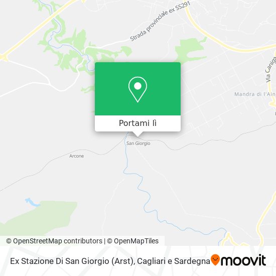 Mappa Ex Stazione Di San Giorgio (Arst)