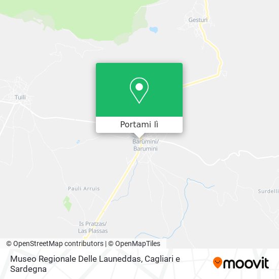 Mappa Museo Regionale Delle Launeddas