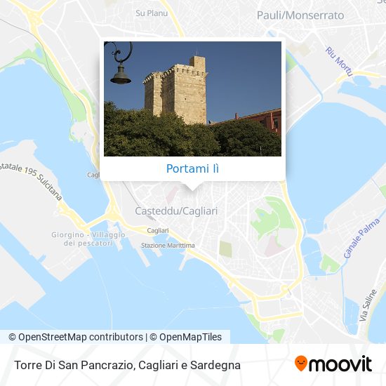 Mappa Torre Di San Pancrazio