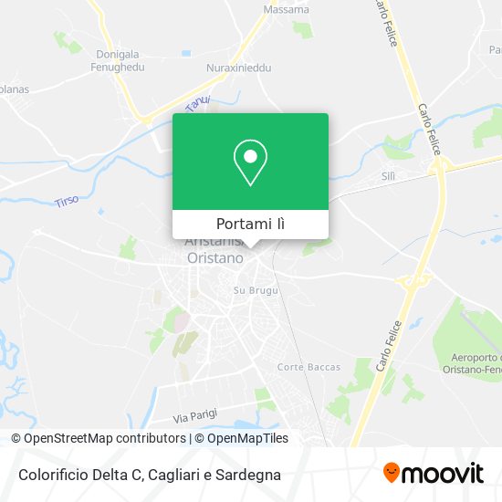 Mappa Colorificio Delta C