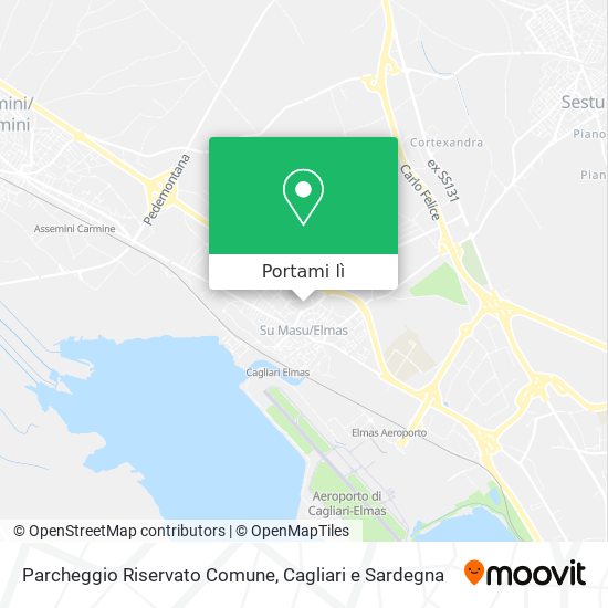 Mappa Parcheggio Riservato Comune