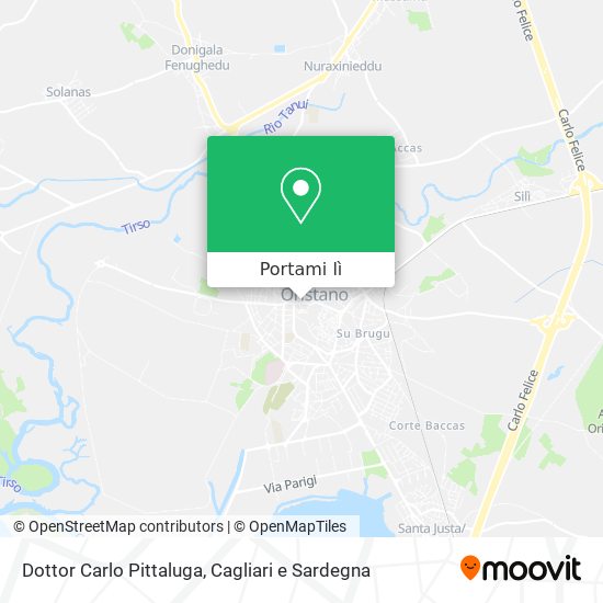 Mappa Dottor Carlo Pittaluga