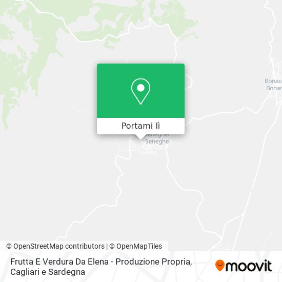 Mappa Frutta E Verdura Da Elena - Produzione Propria