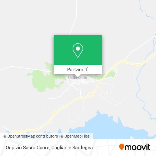 Mappa Ospizio Sacro Cuore