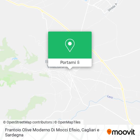 Mappa Frantoio Olive Moderno Di Mocci Efisio