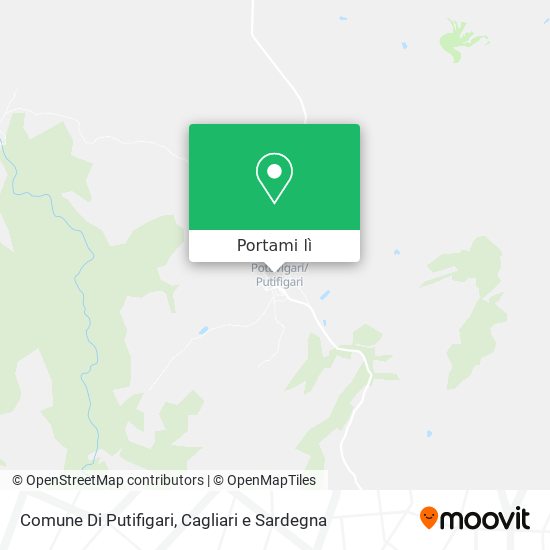 Mappa Comune Di Putifigari