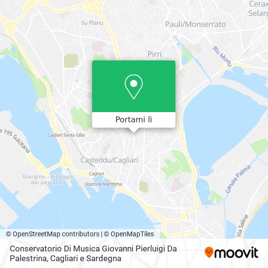 Mappa Conservatorio Di Musica Giovanni Pierluigi Da Palestrina