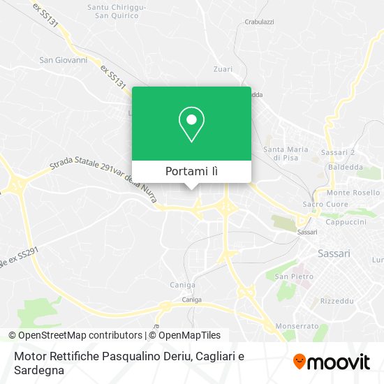 Mappa Motor Rettifiche Pasqualino Deriu