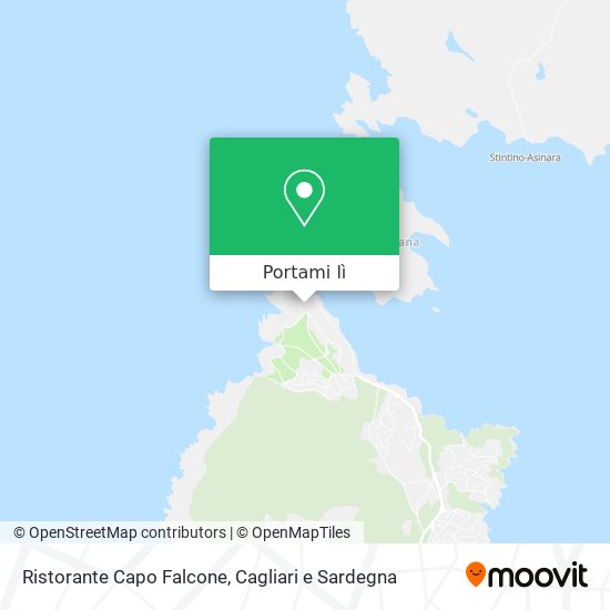 Mappa Ristorante Capo Falcone
