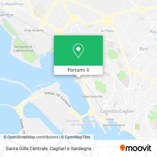 Mappa Santa Gilla Centrale