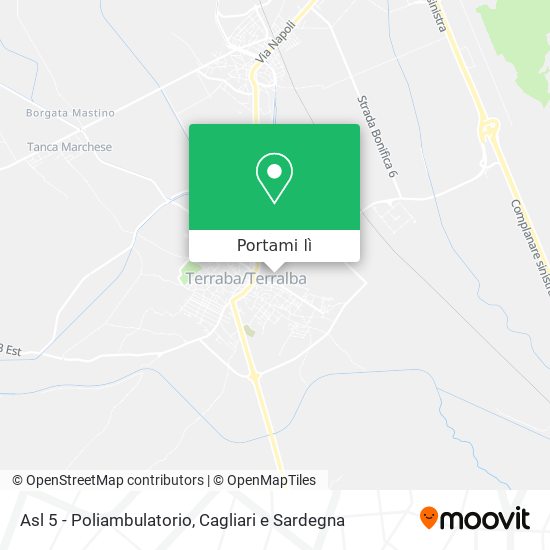 Mappa Asl 5 - Poliambulatorio