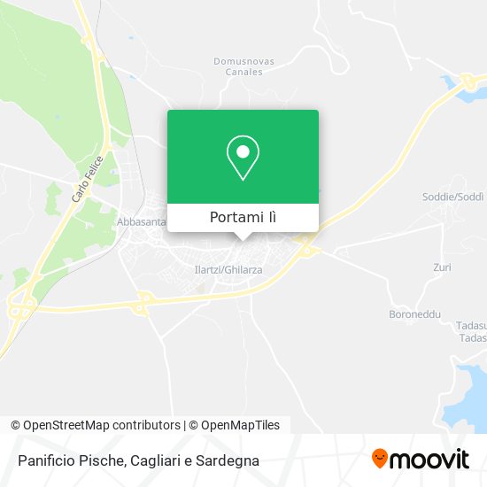 Mappa Panificio Pische