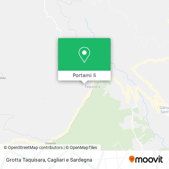 Mappa Grotta Taquisara