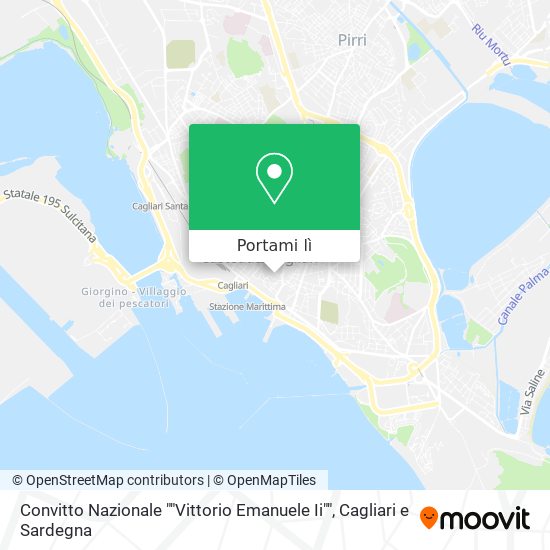 Mappa Convitto Nazionale ""Vittorio Emanuele Ii""