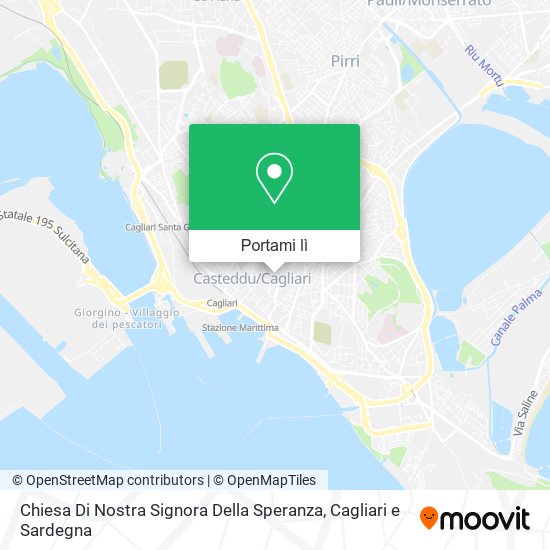 Mappa Chiesa Di Nostra Signora Della Speranza