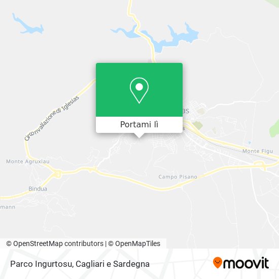 Mappa Parco Ingurtosu