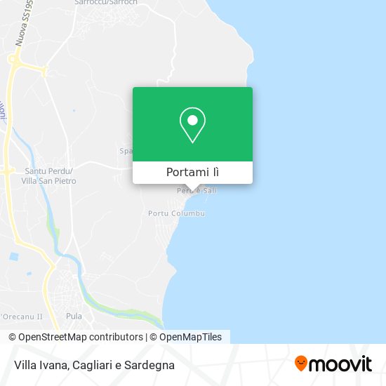Mappa Villa Ivana