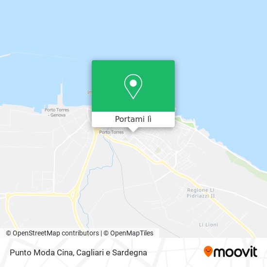 Mappa Punto Moda Cina