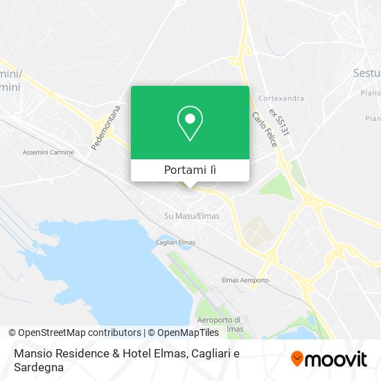 Mappa Mansio Residence & Hotel Elmas