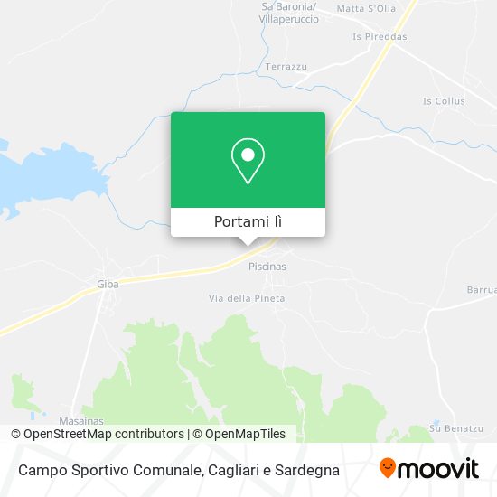 Mappa Campo Sportivo Comunale