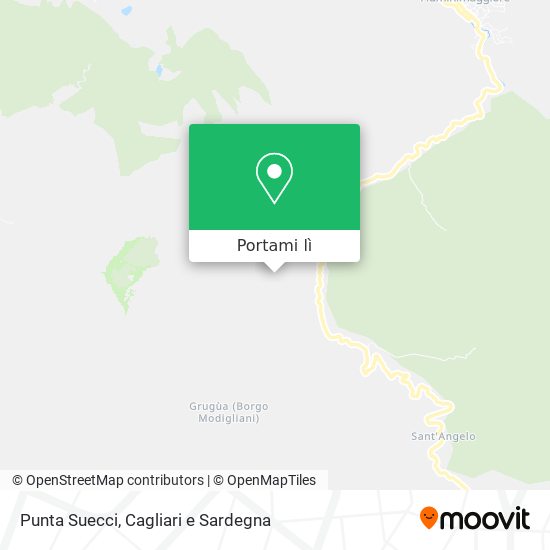 Mappa Punta Suecci