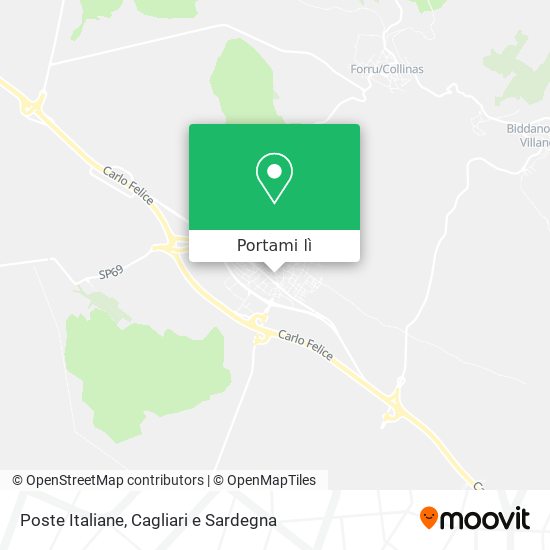 Mappa Poste Italiane