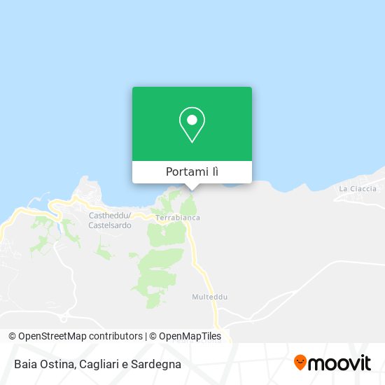 Mappa Baia Ostina