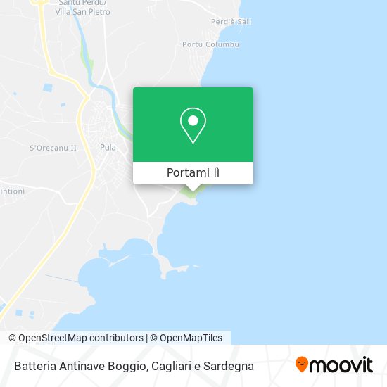 Mappa Batteria Antinave Boggio