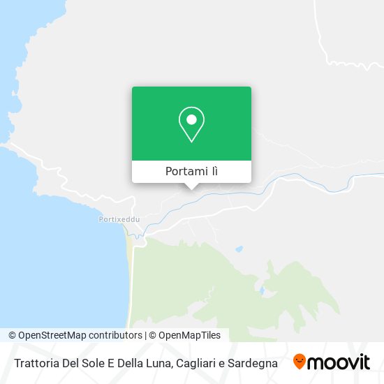 Mappa Trattoria Del Sole E Della Luna