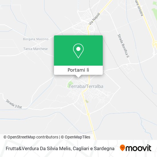 Mappa Frutta&Verdura Da Silvia Melis