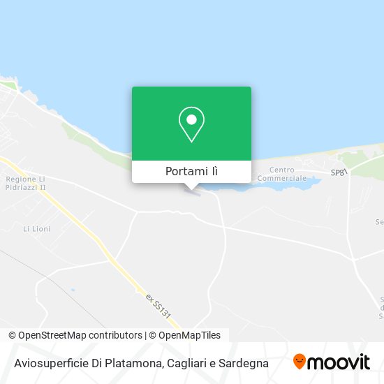 Mappa Aviosuperficie Di Platamona