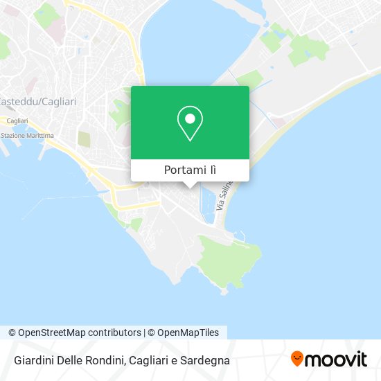 Mappa Giardini Delle Rondini