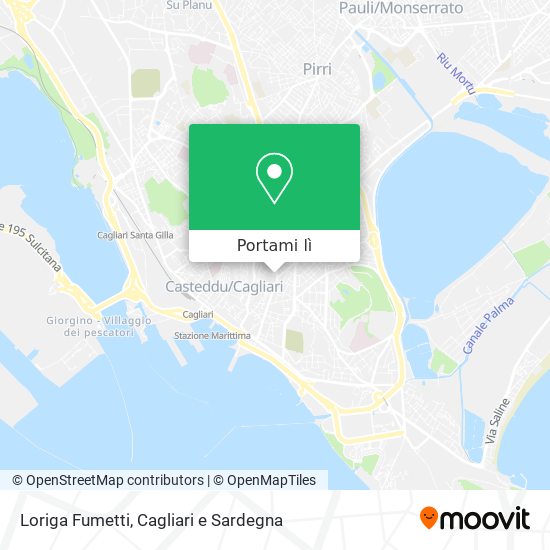 Mappa Loriga Fumetti