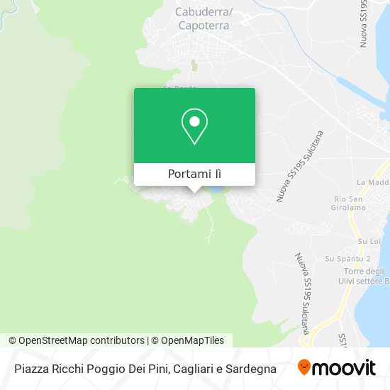 Mappa Piazza Ricchi Poggio Dei Pini