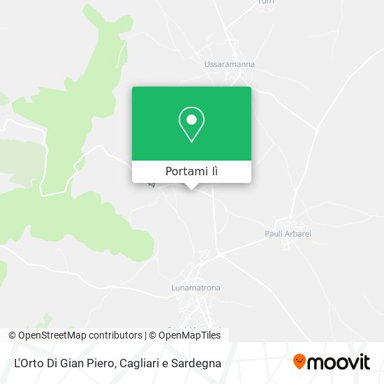 Mappa L'Orto Di Gian Piero