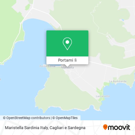 Mappa Maristella Sardinia Italy