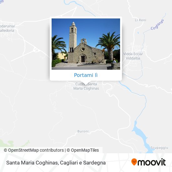 Mappa Santa Maria Coghinas
