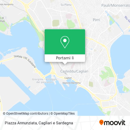 Mappa Piazza Annunziata
