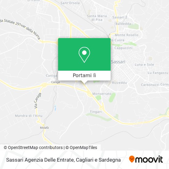 Mappa Sassari Agenzia Delle Entrate
