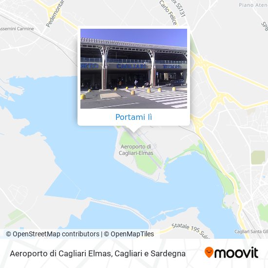 Mappa Aeroporto di Cagliari Elmas