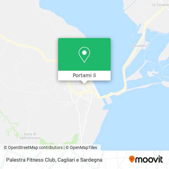 Mappa Palestra Fitness Club
