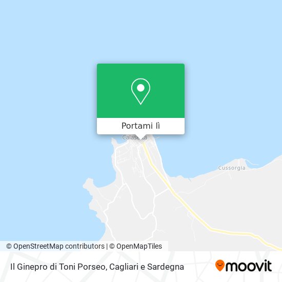 Mappa Il Ginepro di Toni Porseo