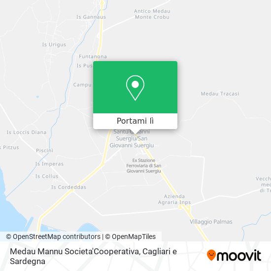 Mappa Medau Mannu Societa'Cooperativa